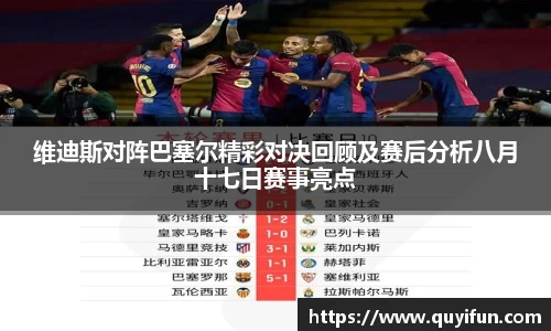 维迪斯对阵巴塞尔精彩对决回顾及赛后分析八月十七日赛事亮点